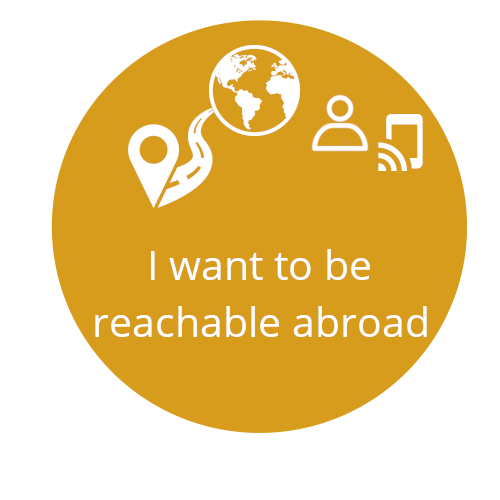reacheable abroad